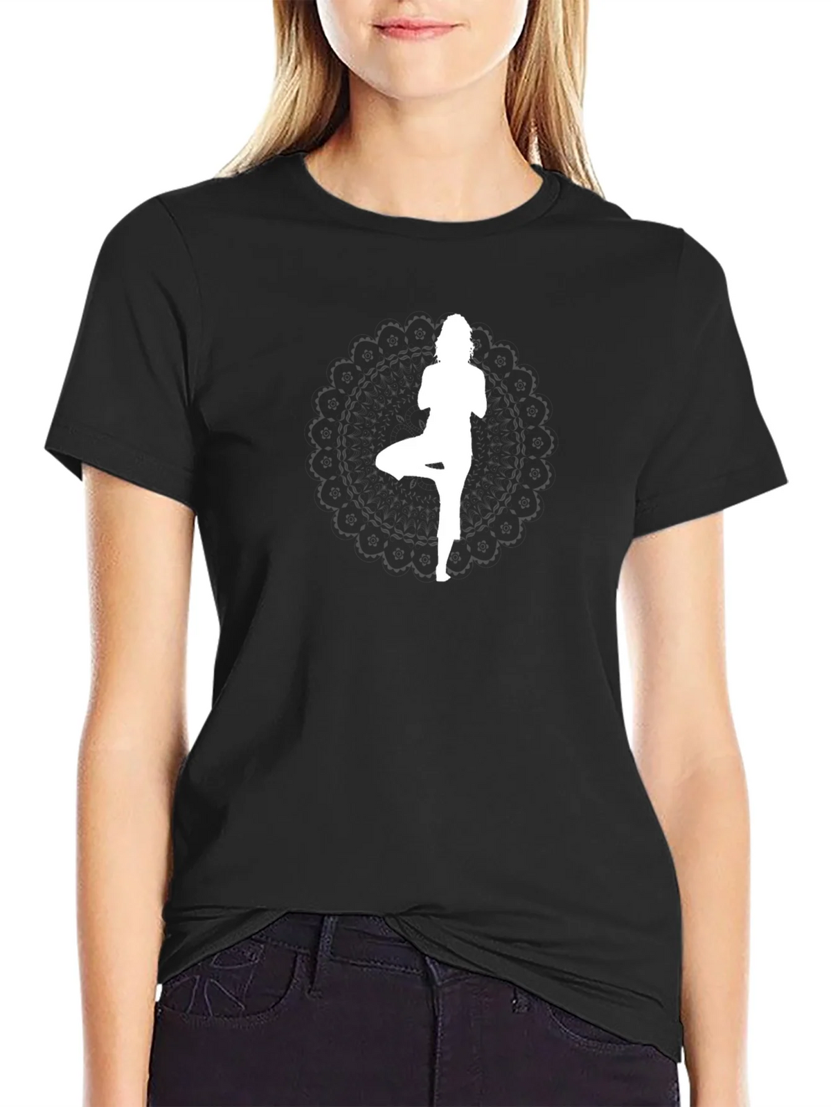 Yoga Pose T-Shirt - Balance & Style product image 2