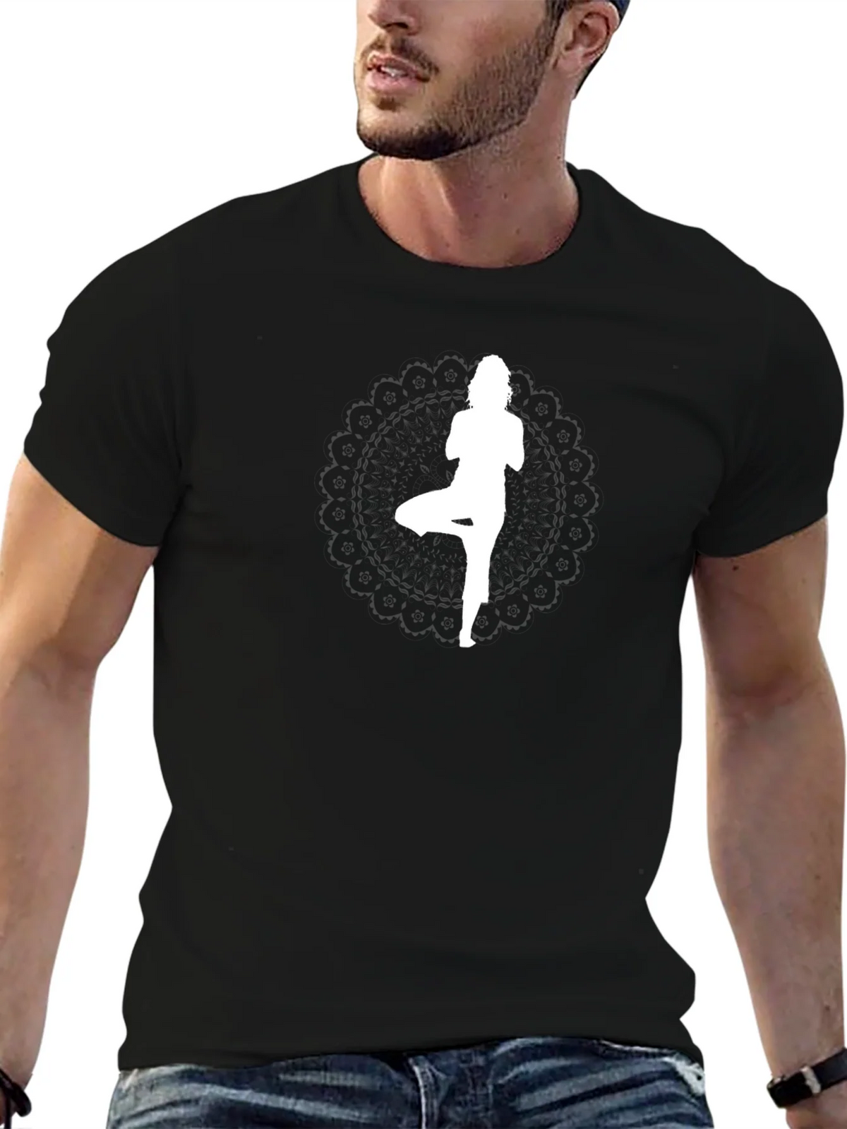 Yoga Pose T-Shirt - Balance & Style product image 4