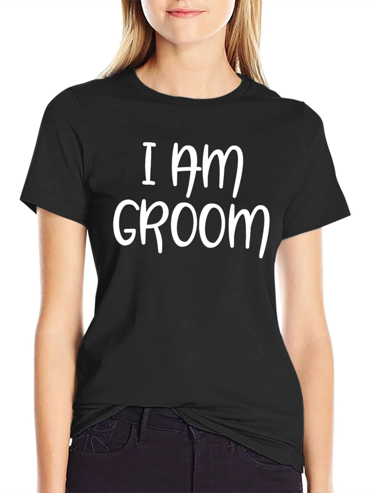 I AM GROOM - Stylish Wedding Party Tee product image 5