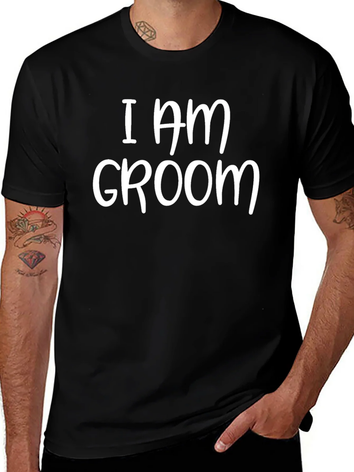 I AM GROOM - Stylish Wedding Party Tee product image 1