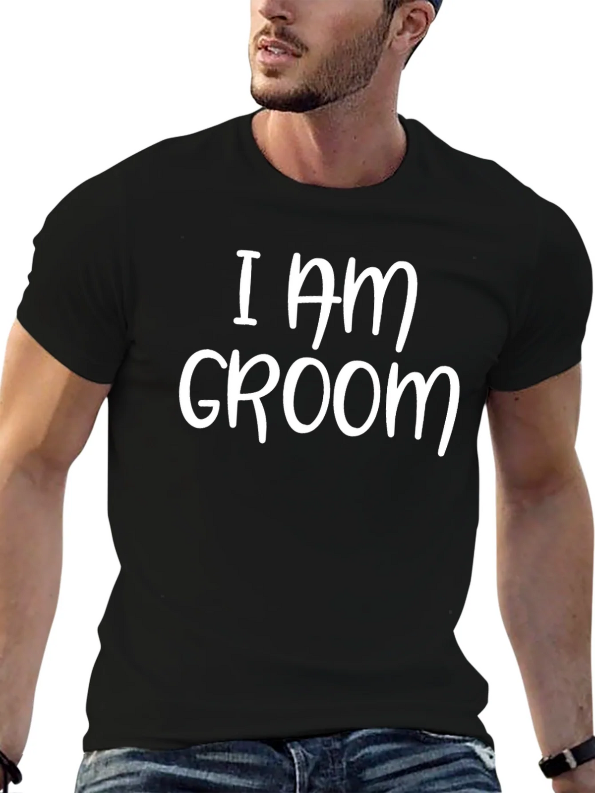 I AM GROOM - Stylish Wedding Party Tee product image 9