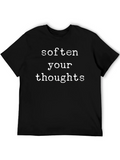 Soften Your Thoughts Graphic Tee product image 1
