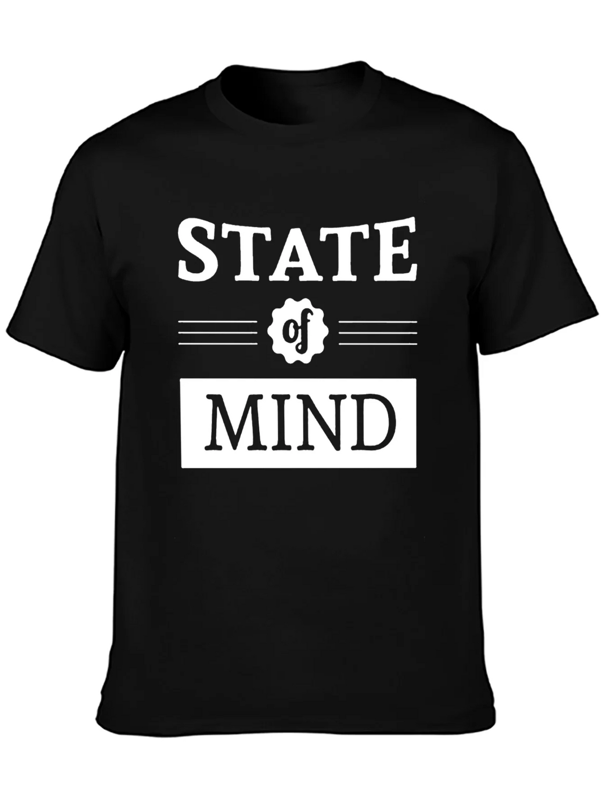 State of Mind Graphic Tee - Stylish Black T-Shirt product image 6