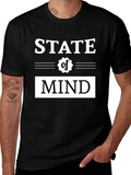 State of Mind Graphic Tee - Stylish Black T-Shirt product image 1