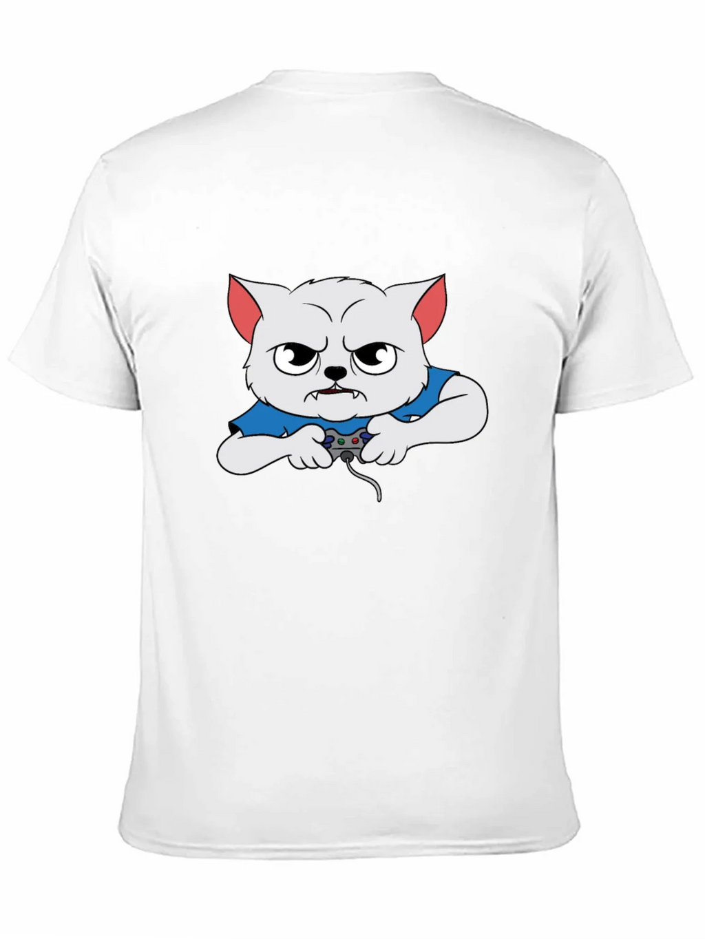 Gamer Cat Graphic T-Shirt product image 2