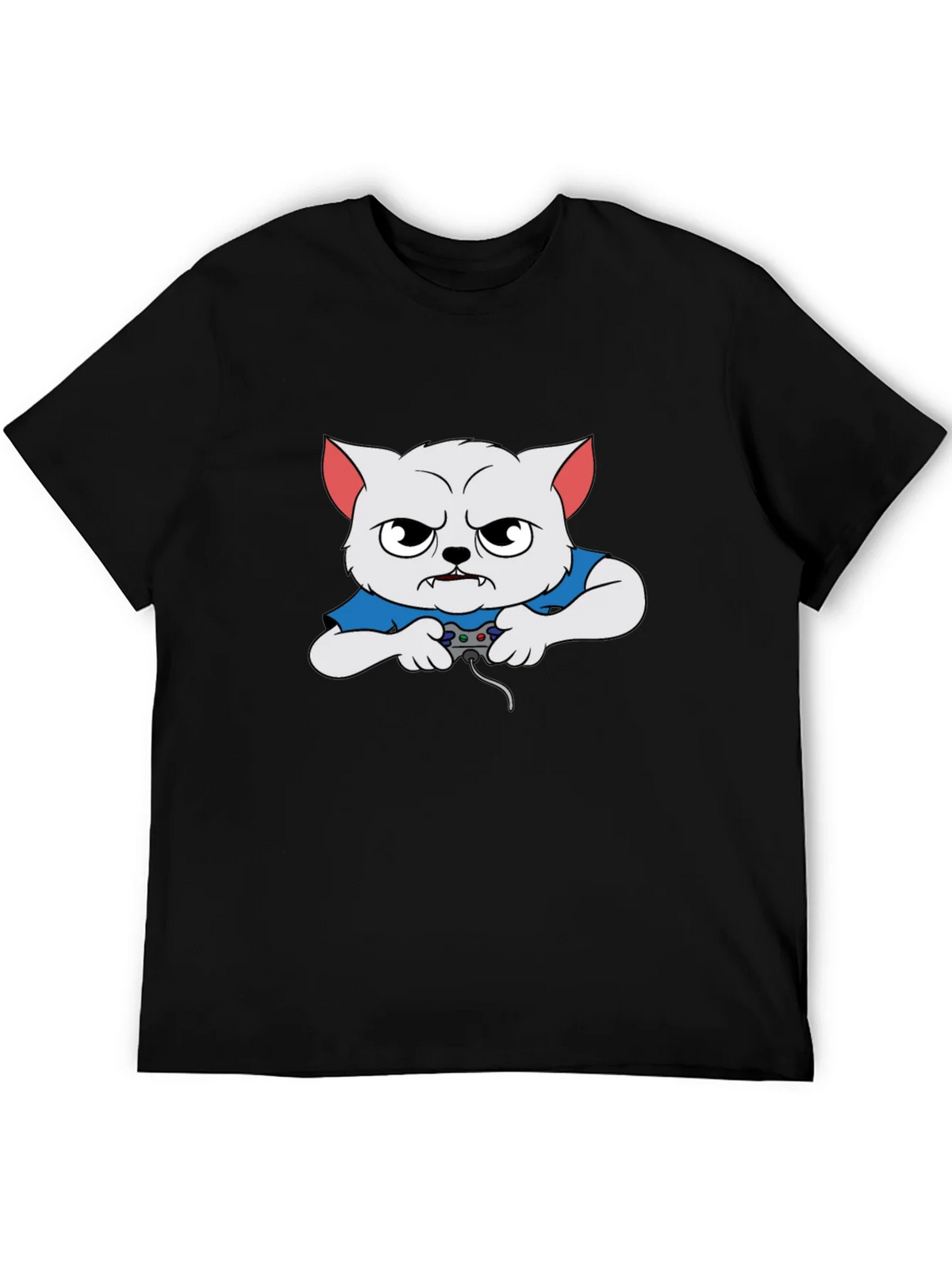 Gamer Cat Graphic T-Shirt product image 8