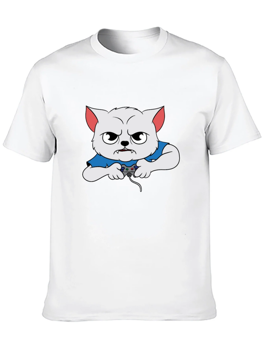 Gamer Cat Graphic T-Shirt product image 12