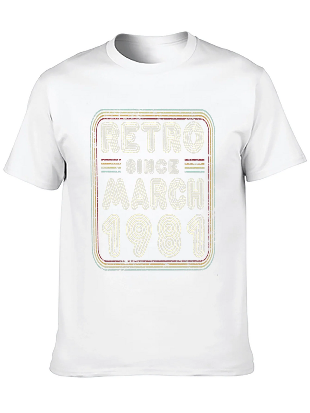 Retro Since March 1981 Graphic T-Shirt product image 12