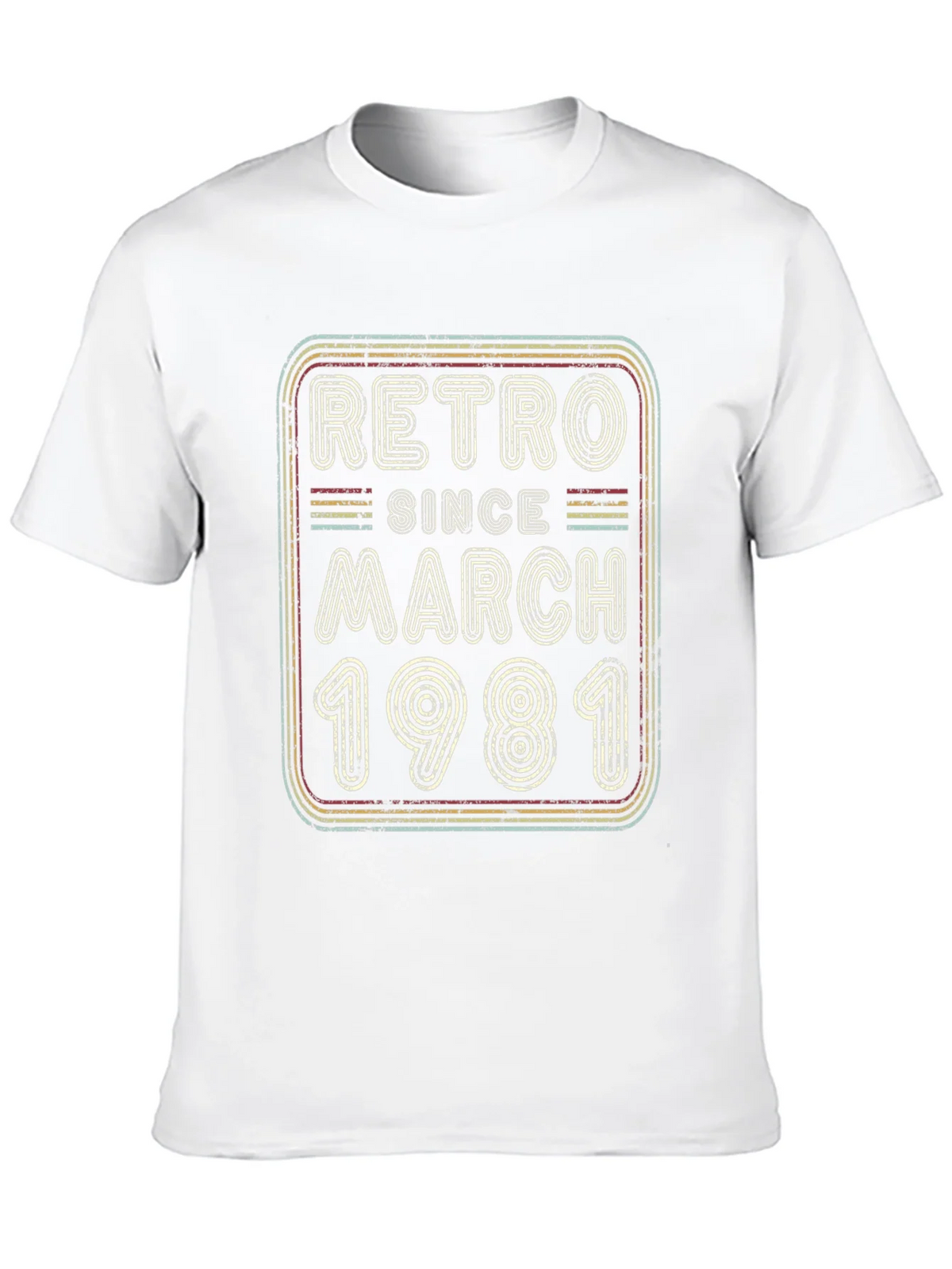 Retro Since March 1981 Graphic T-Shirt product image 12