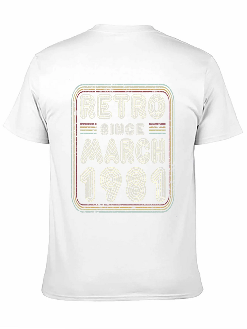 Retro Since March 1981 Graphic T-Shirt product image 2