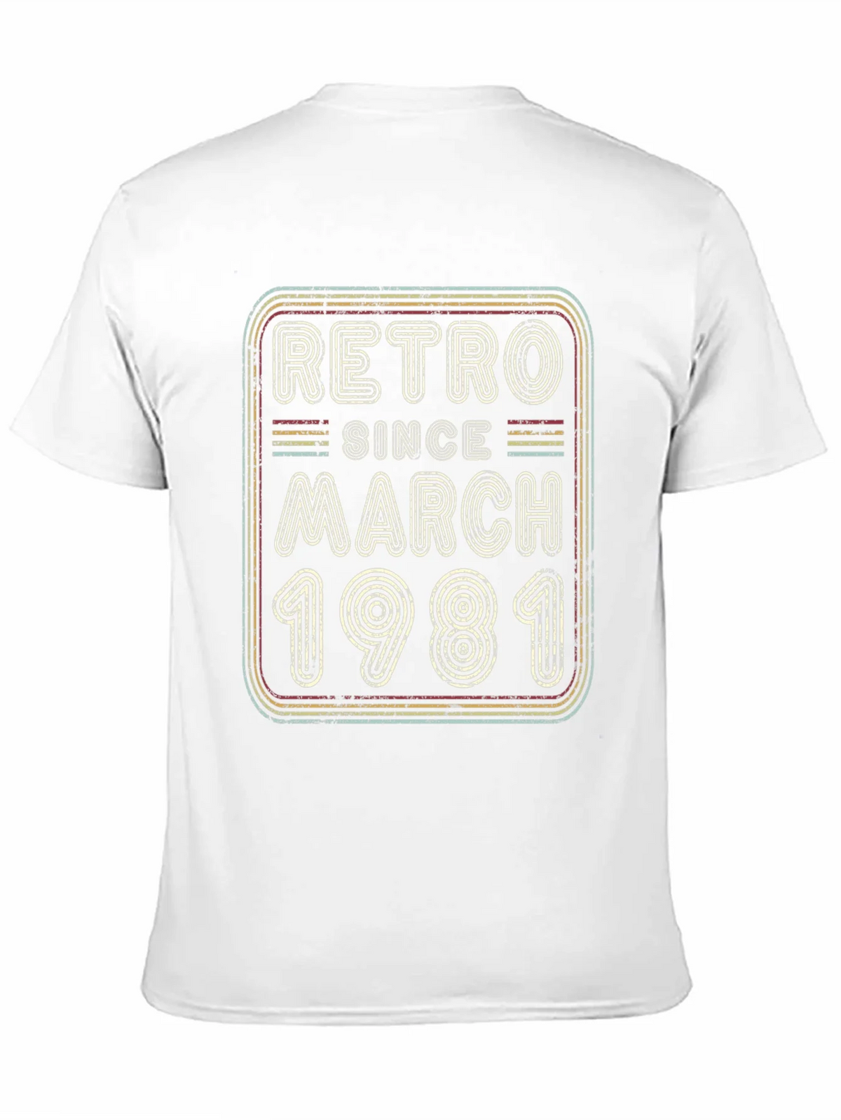 Retro Since March 1981 Graphic T-Shirt product image 2