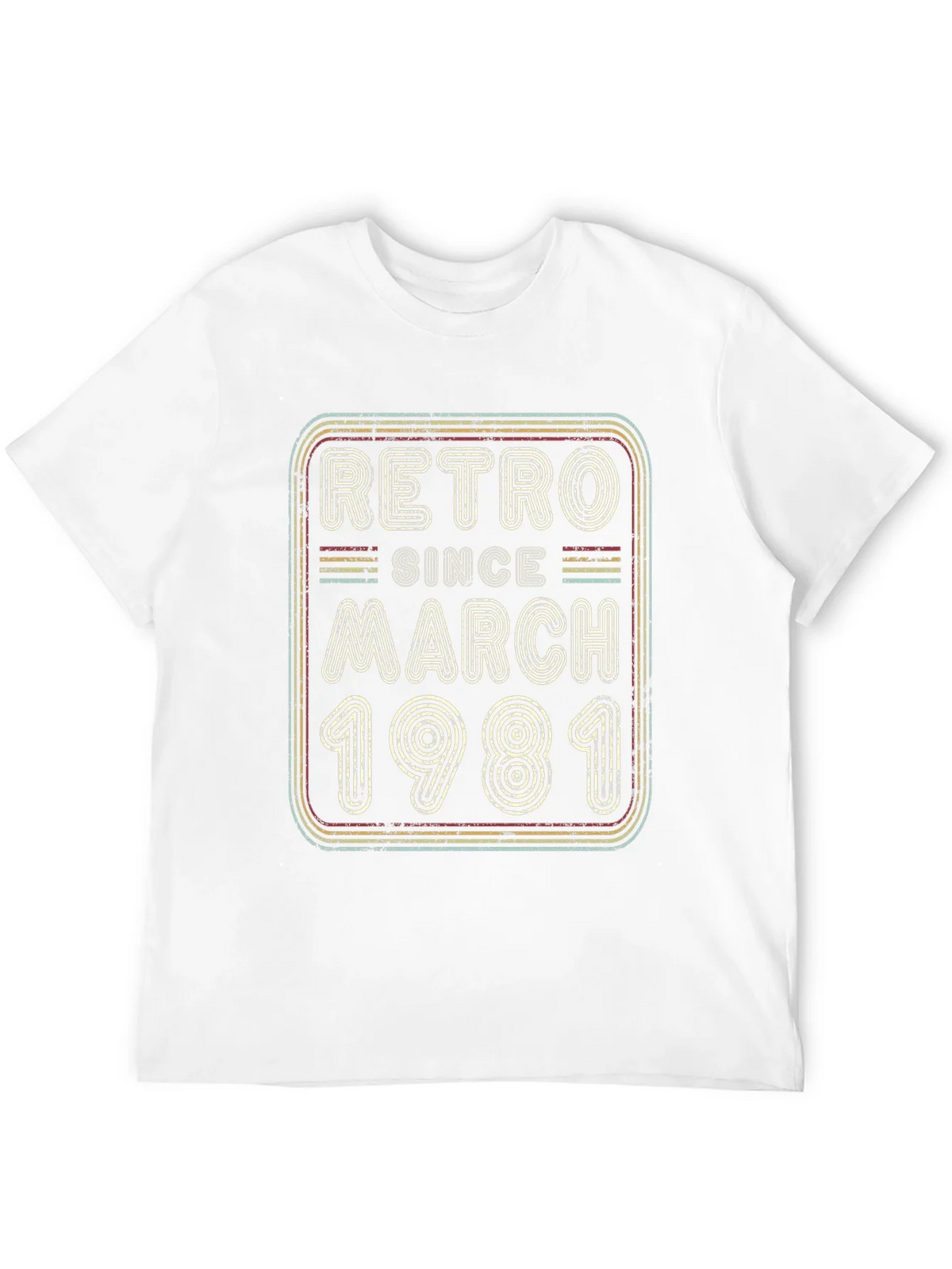 Retro Since March 1981 Graphic T-Shirt product image 3