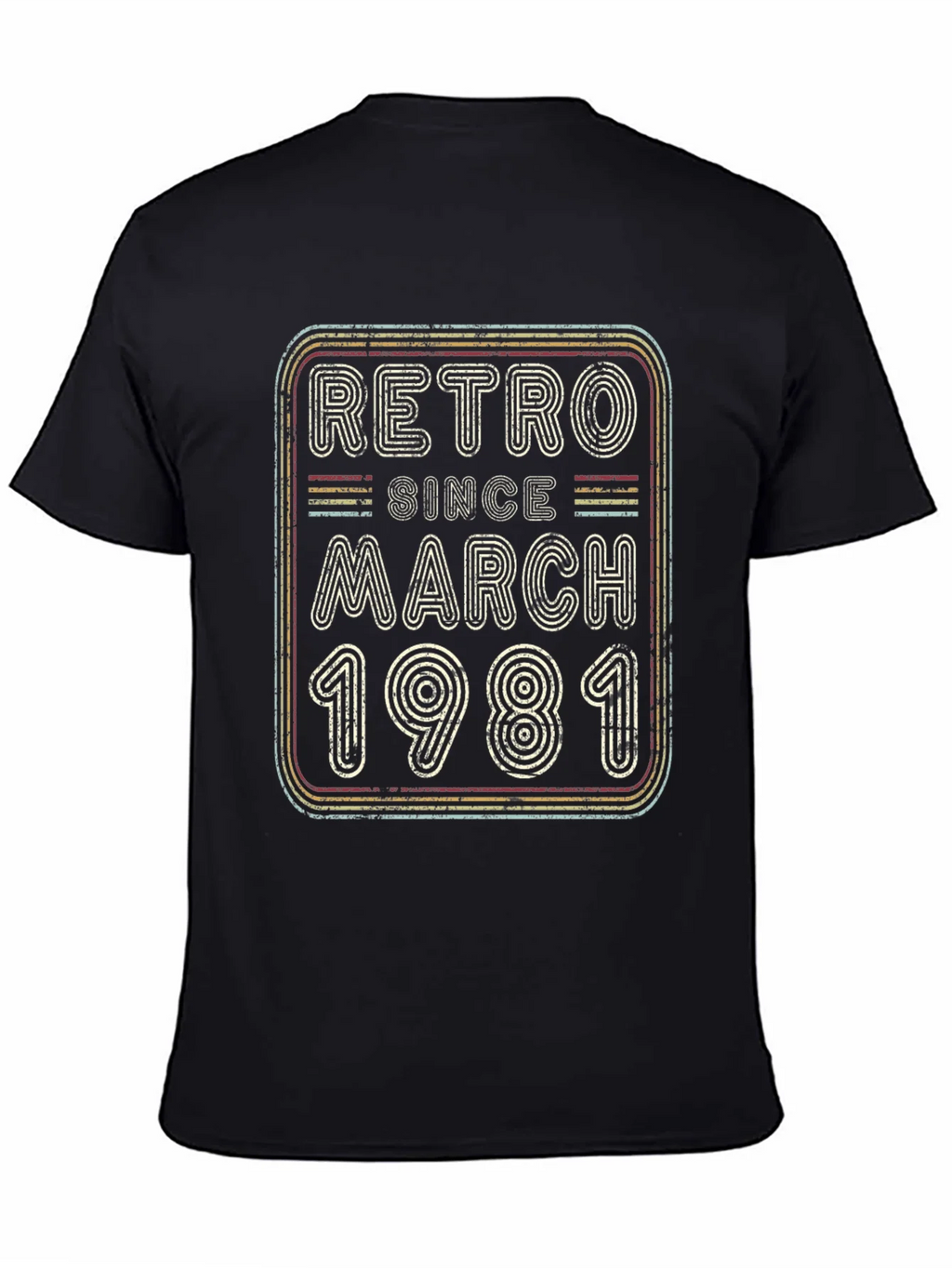 Retro Since March 1981 Graphic T-Shirt product image 7