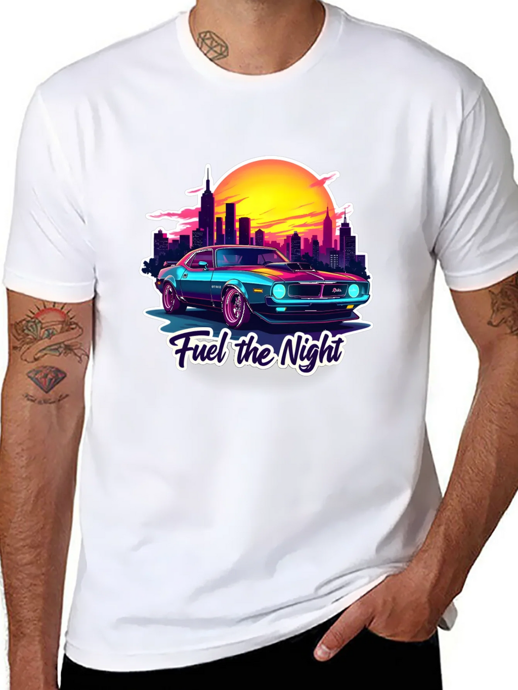 Fuel the Night Graphic T-Shirt product image 10