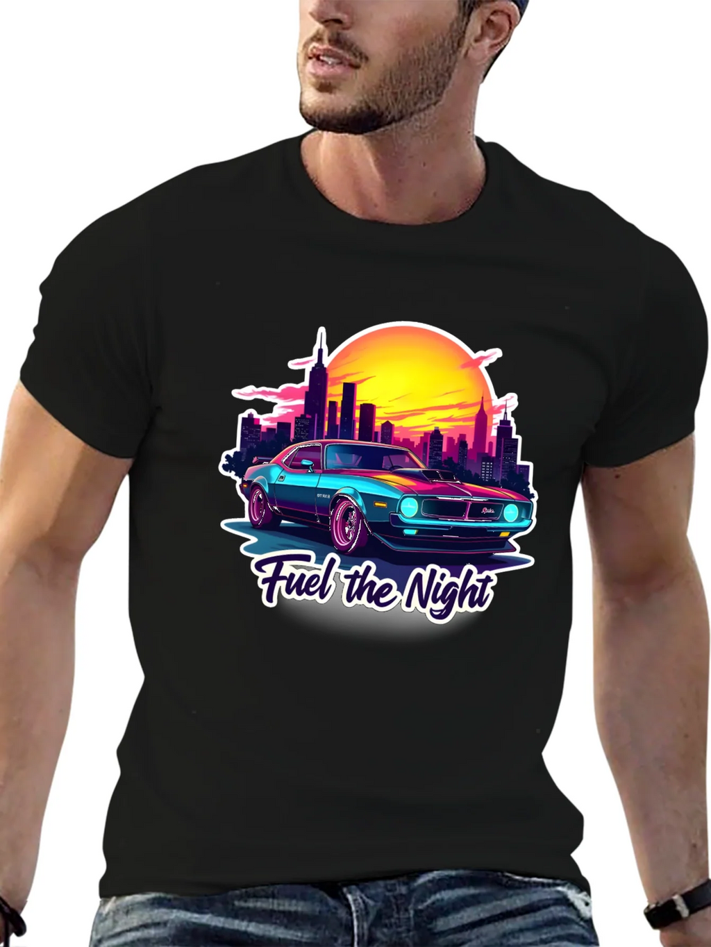 Fuel the Night Graphic T-Shirt product image 9