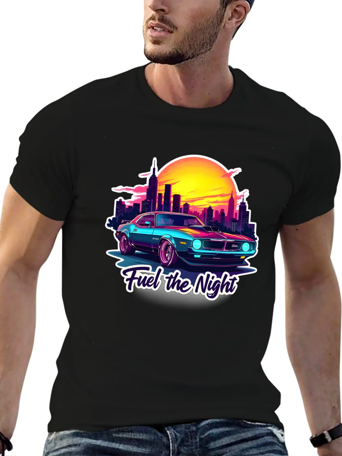 Fuel the Night Graphic T-Shirt product image 9