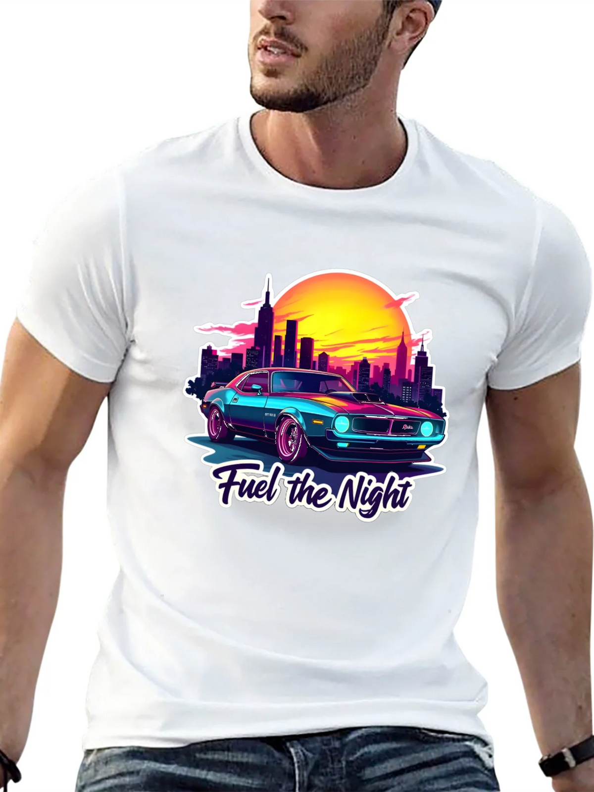 Fuel the Night Graphic T-Shirt product image 4