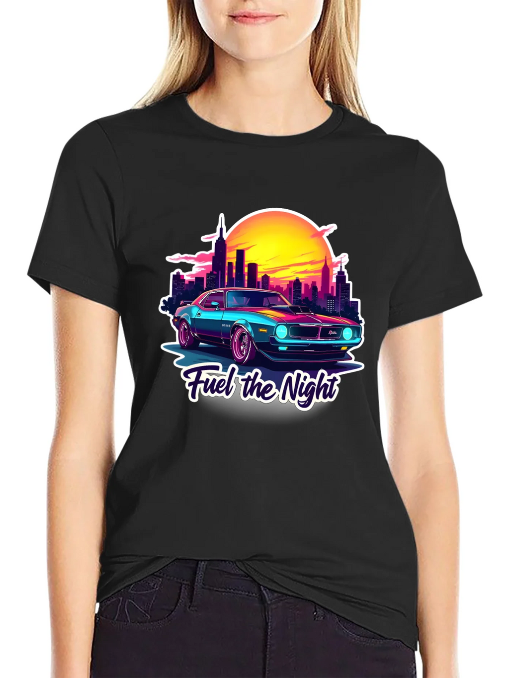 Fuel the Night Graphic T-Shirt product image 5