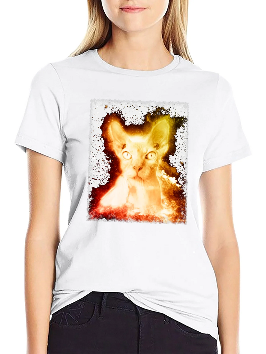 Sphynx Cat Graphic Tee - Unique Design product image 11