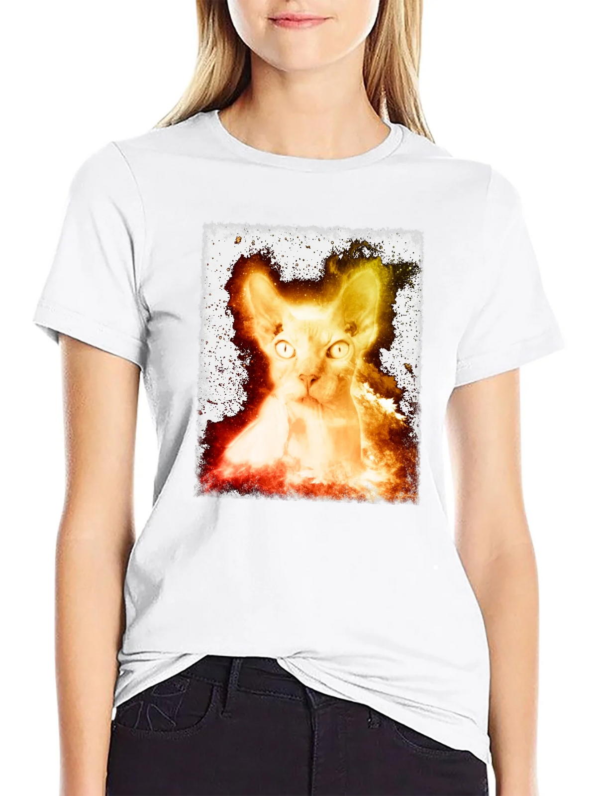 Sphynx Cat Graphic Tee - Unique Design product image 11
