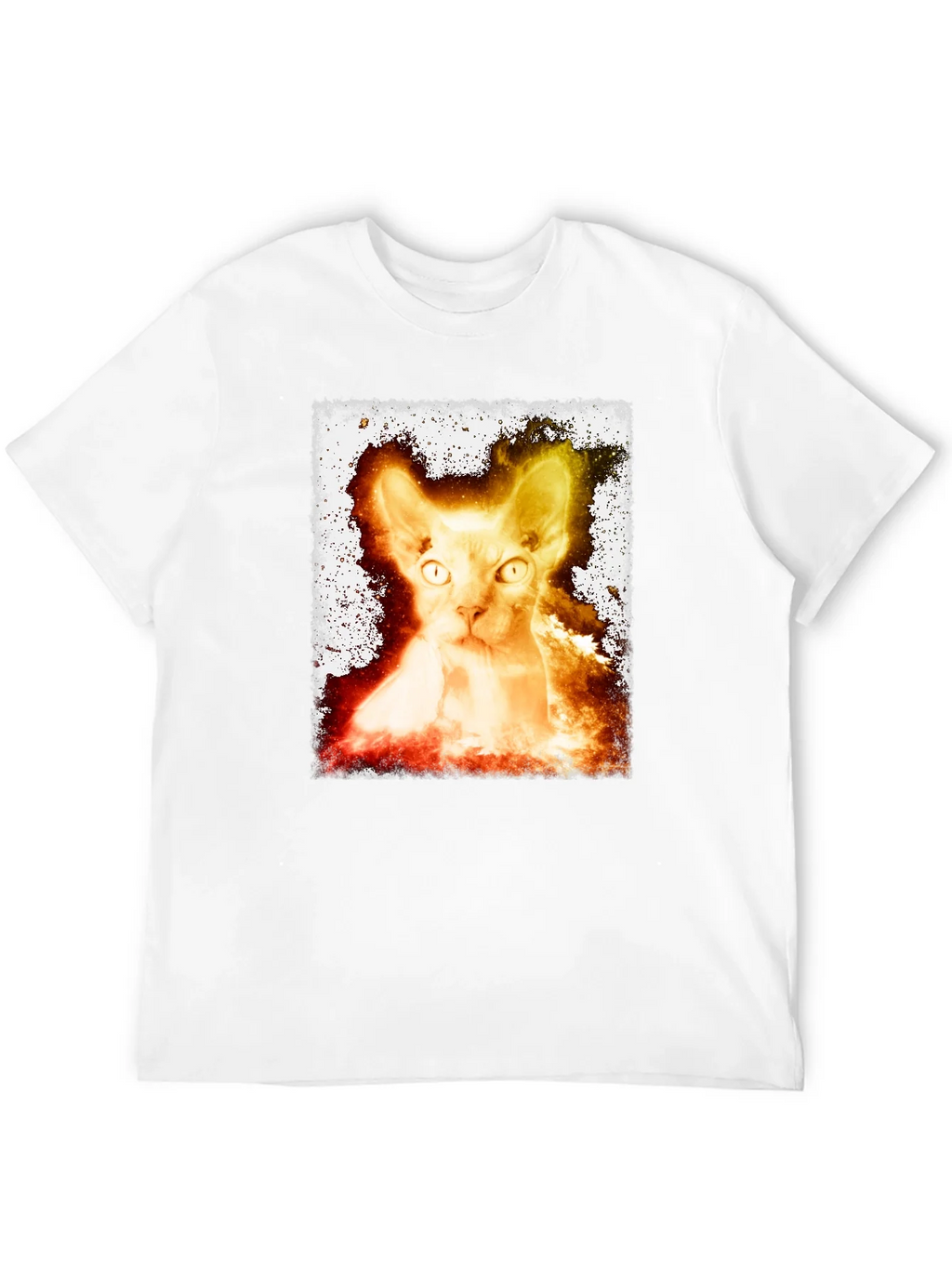 Sphynx Cat Graphic Tee - Unique Design product image 3