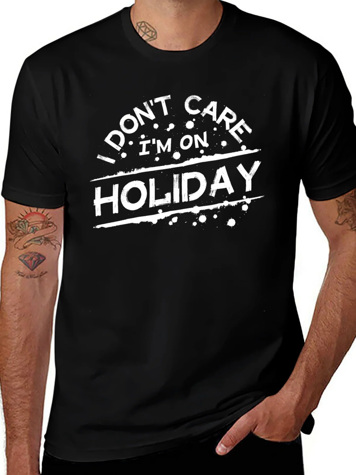 Holiday Mode: I Dont Care T-Shirt product image 1