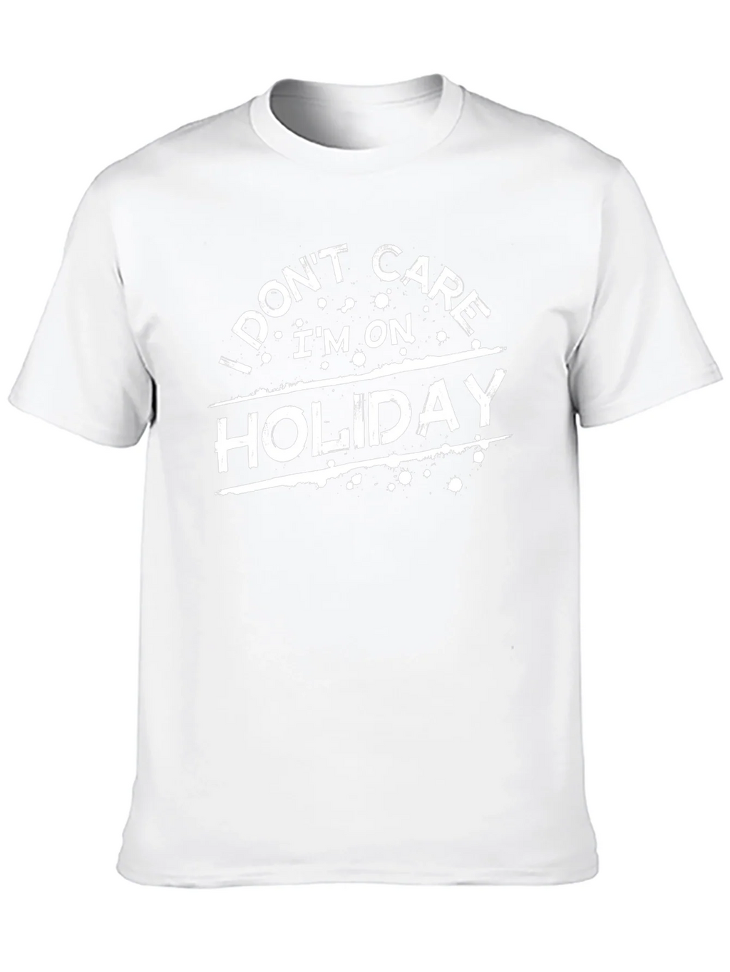 Holiday Mode: I Dont Care T-Shirt product image 12