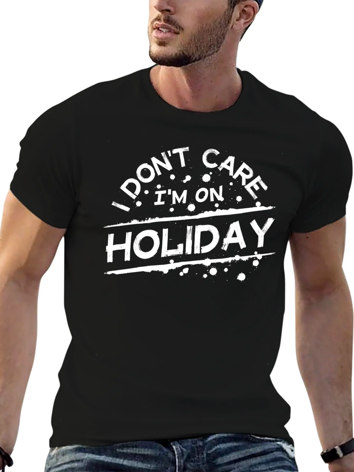 Holiday Mode: I Dont Care T-Shirt product image 9