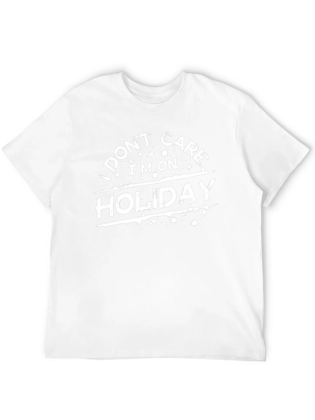 Holiday Mode: I Dont Care T-Shirt product image 3
