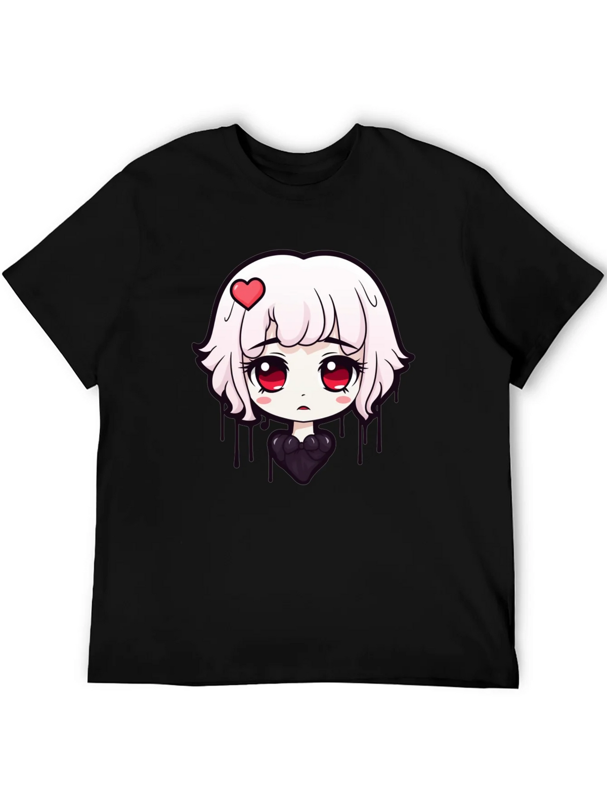 Anime Girl Graphic Tee - Soft Cotton T-Shirt product image 8