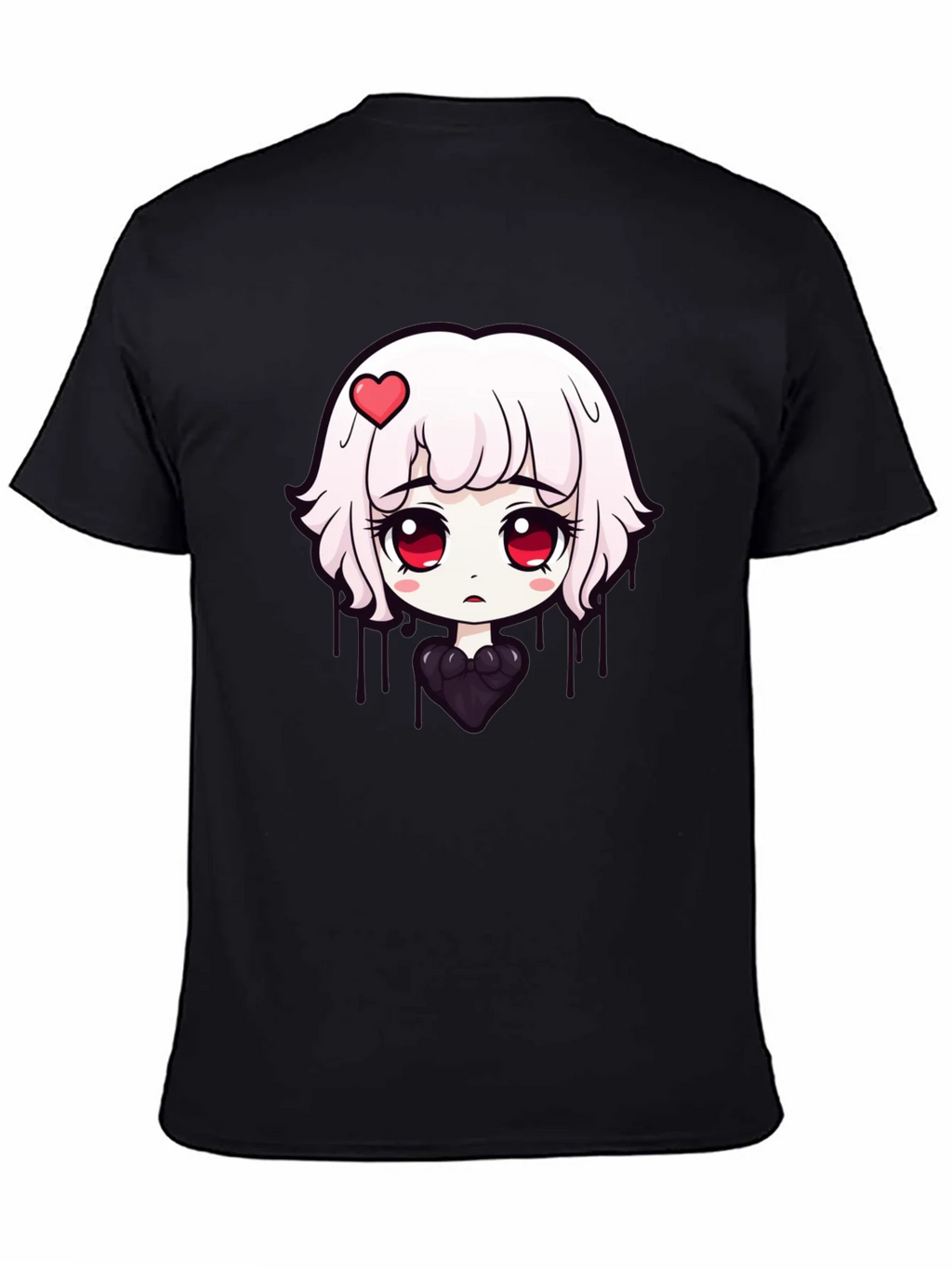 Anime Girl Graphic Tee - Soft Cotton T-Shirt product image 7