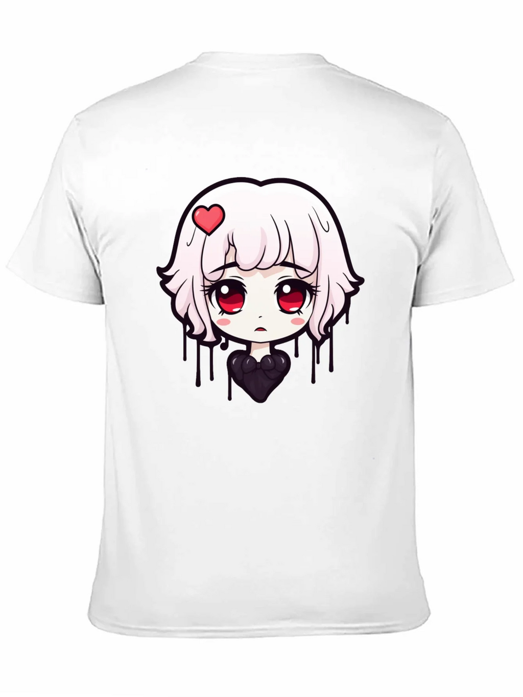 Anime Girl Graphic Tee - Soft Cotton T-Shirt product image 2