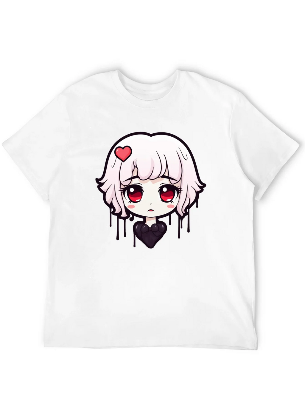Anime Girl Graphic Tee - Soft Cotton T-Shirt product image 3