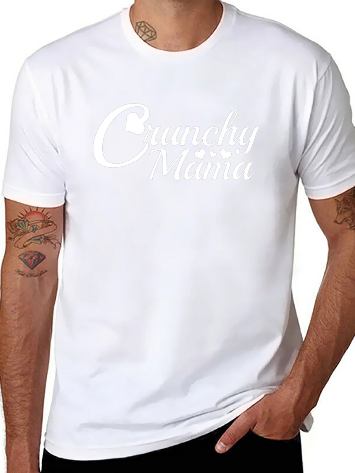 Crunchy Mama Graphic Tee - Soft Cotton Blend product image 10
