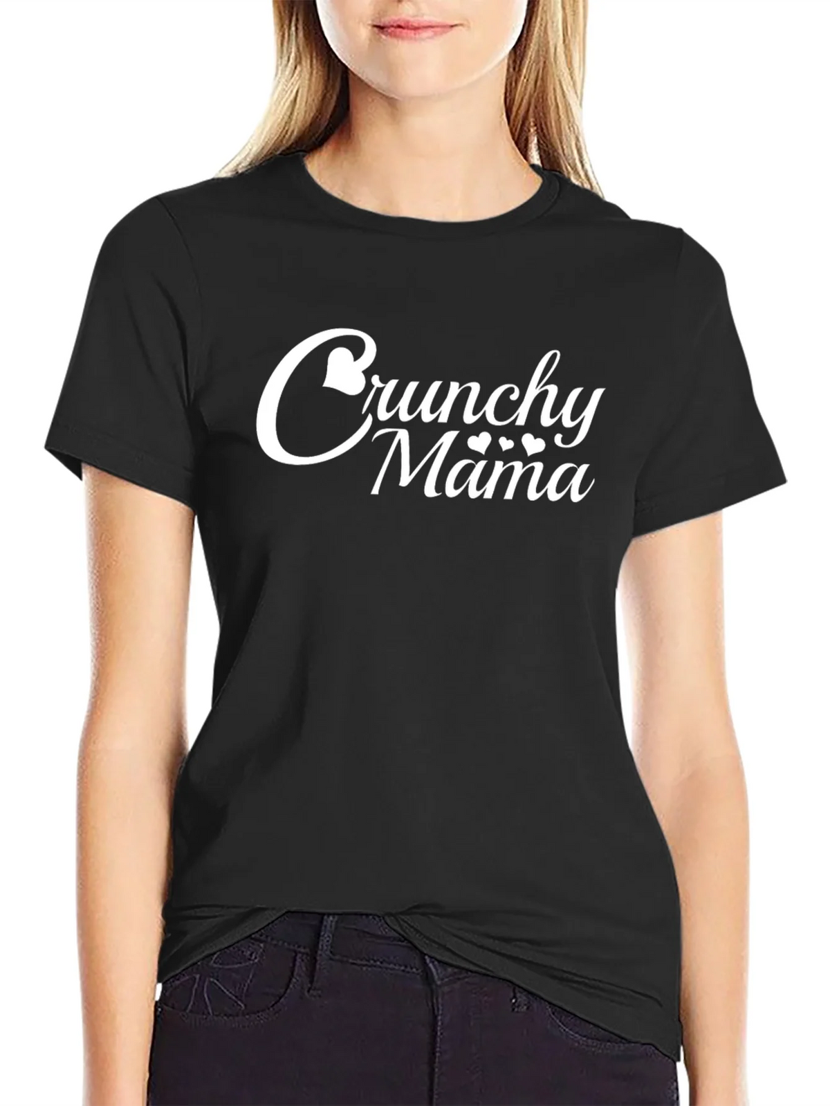 Crunchy Mama Graphic Tee - Soft Cotton Blend product image 5