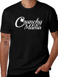 Crunchy Mama Graphic Tee - Soft Cotton Blend product image 1