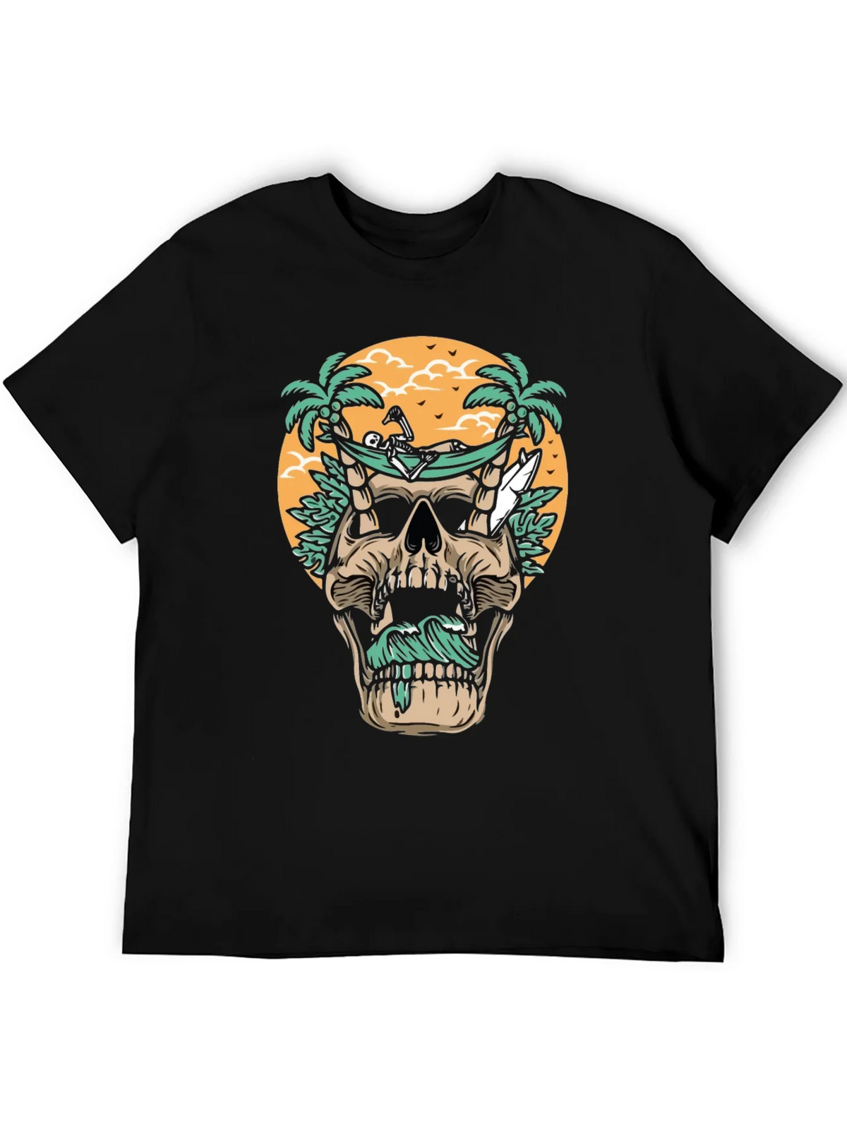 Skull Hammock T-Shirt - Beach Vibes product image 5