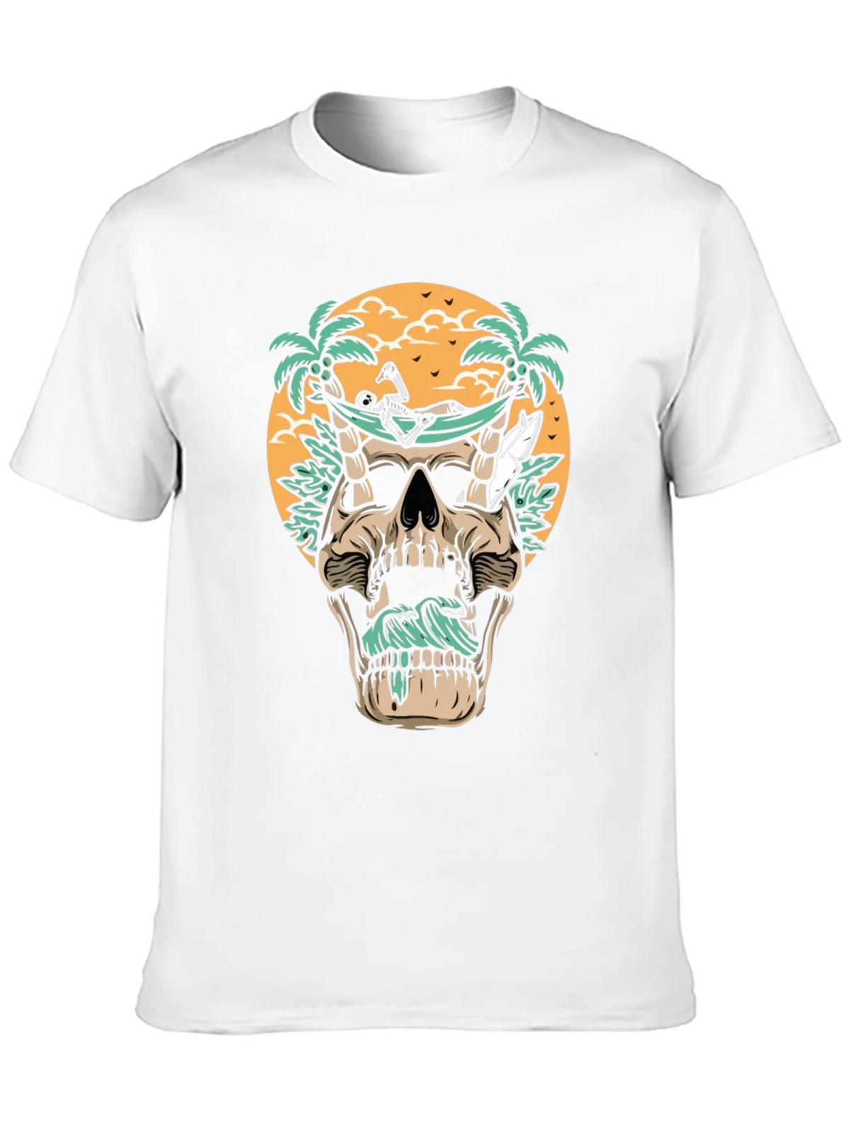 Skull Hammock T-Shirt - Beach Vibes product image 9