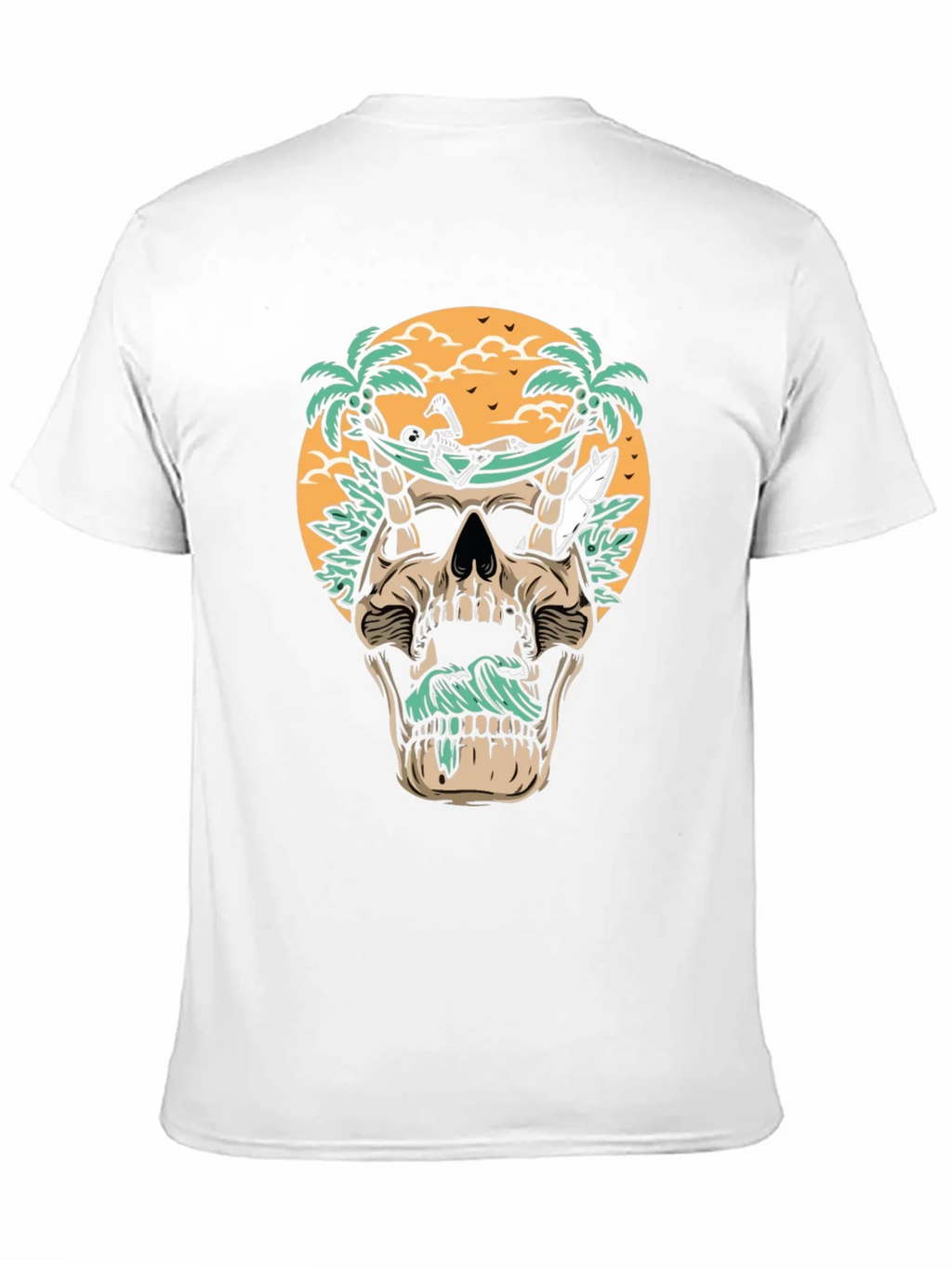 Skull Hammock T-Shirt - Beach Vibes product image 10