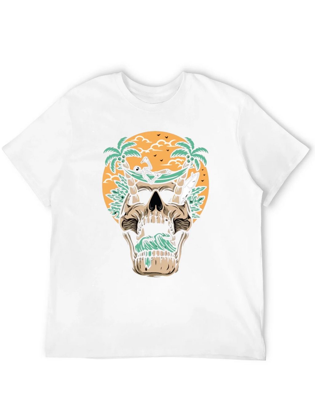 Skull Hammock T-Shirt - Beach Vibes product image 11