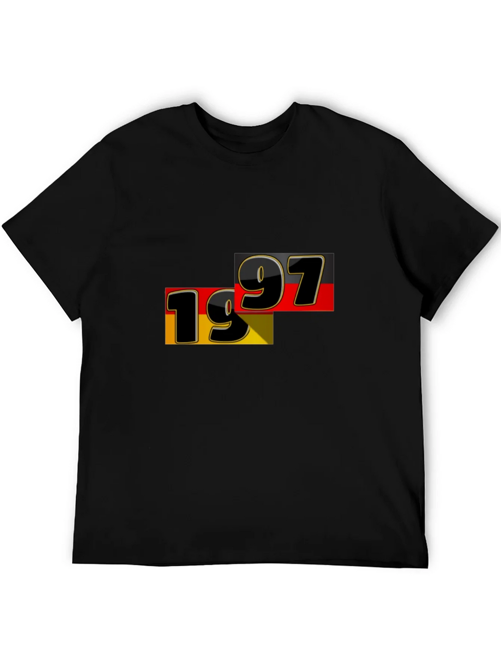 1997 Germany Flag Graphic Tee - Black product image 8