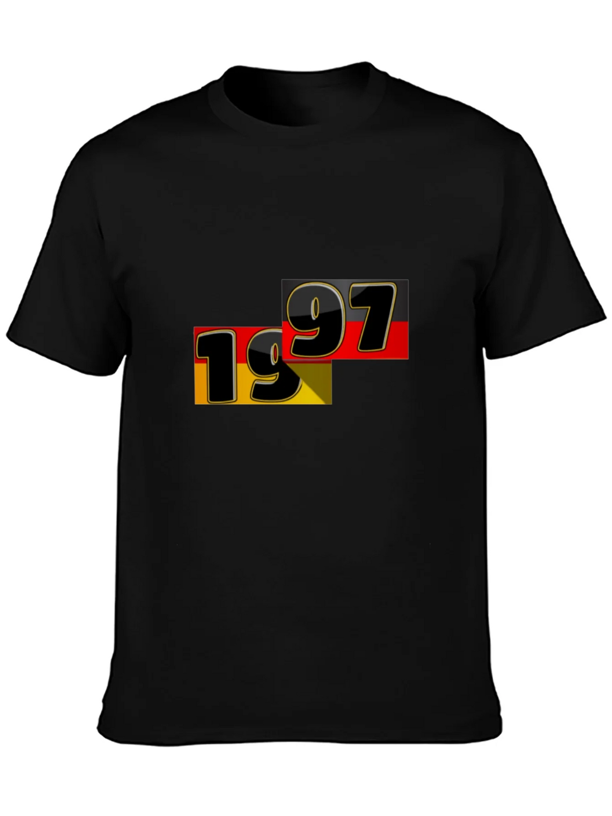 1997 Germany Flag Graphic Tee - Black product image 6