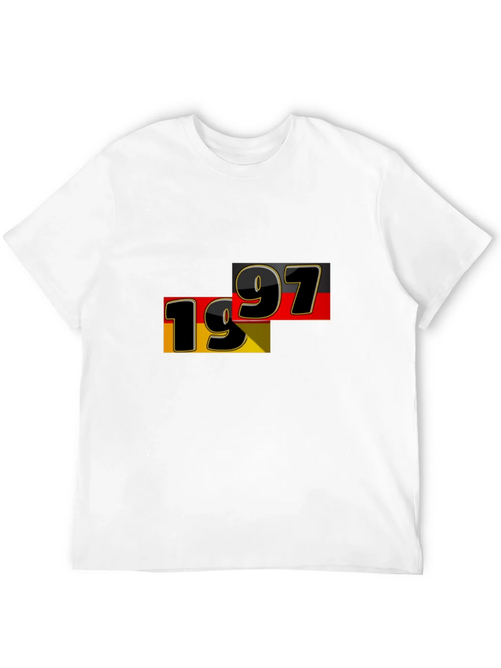 1997 Germany Flag Graphic Tee - Black product image 3