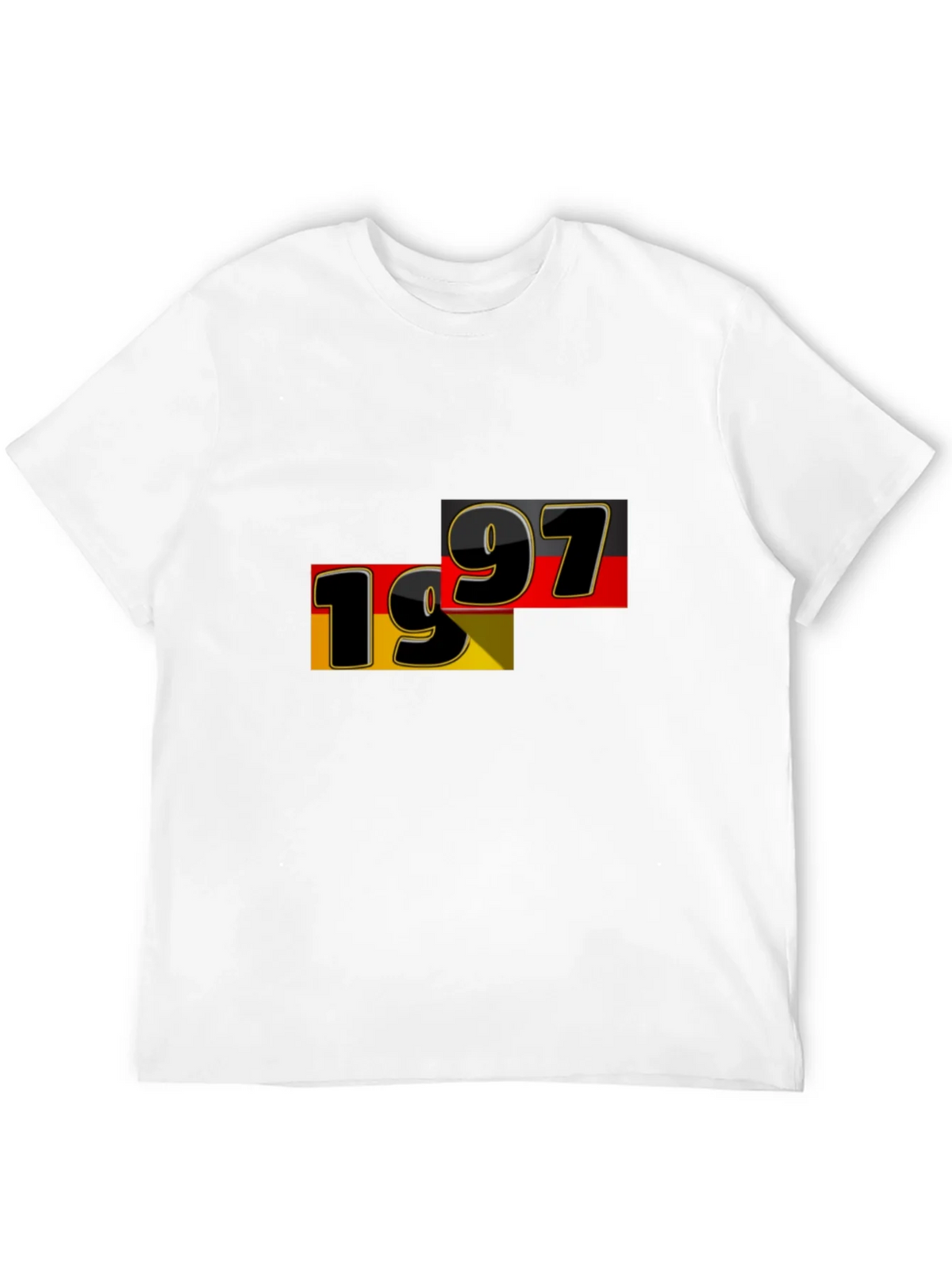 1997 Germany Flag Graphic Tee - Black product image 3