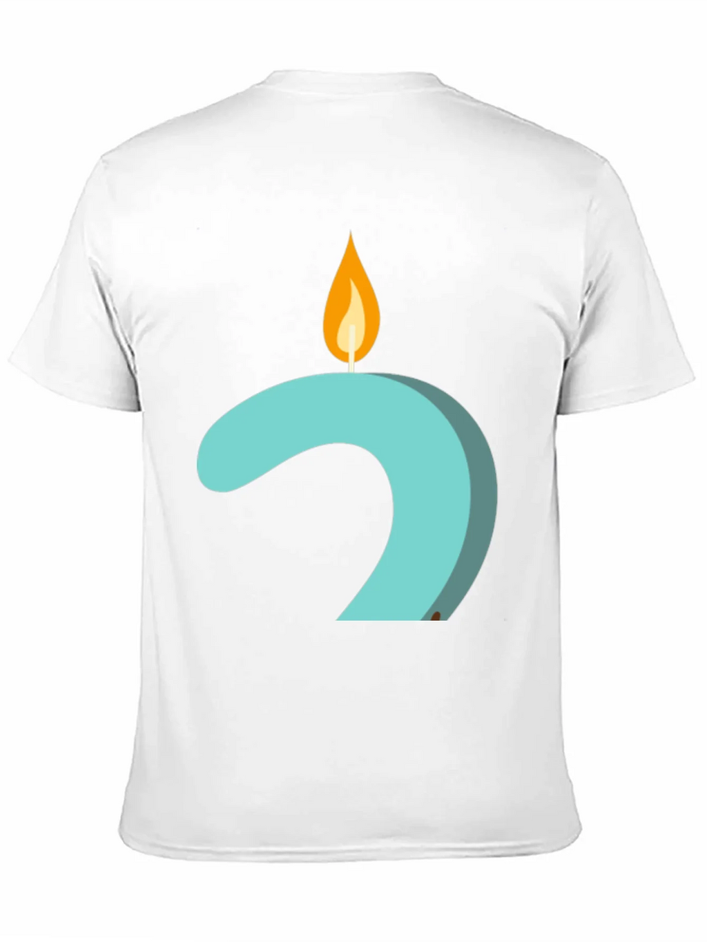 Candle Number 2 Graphic Tee - Black product image 2