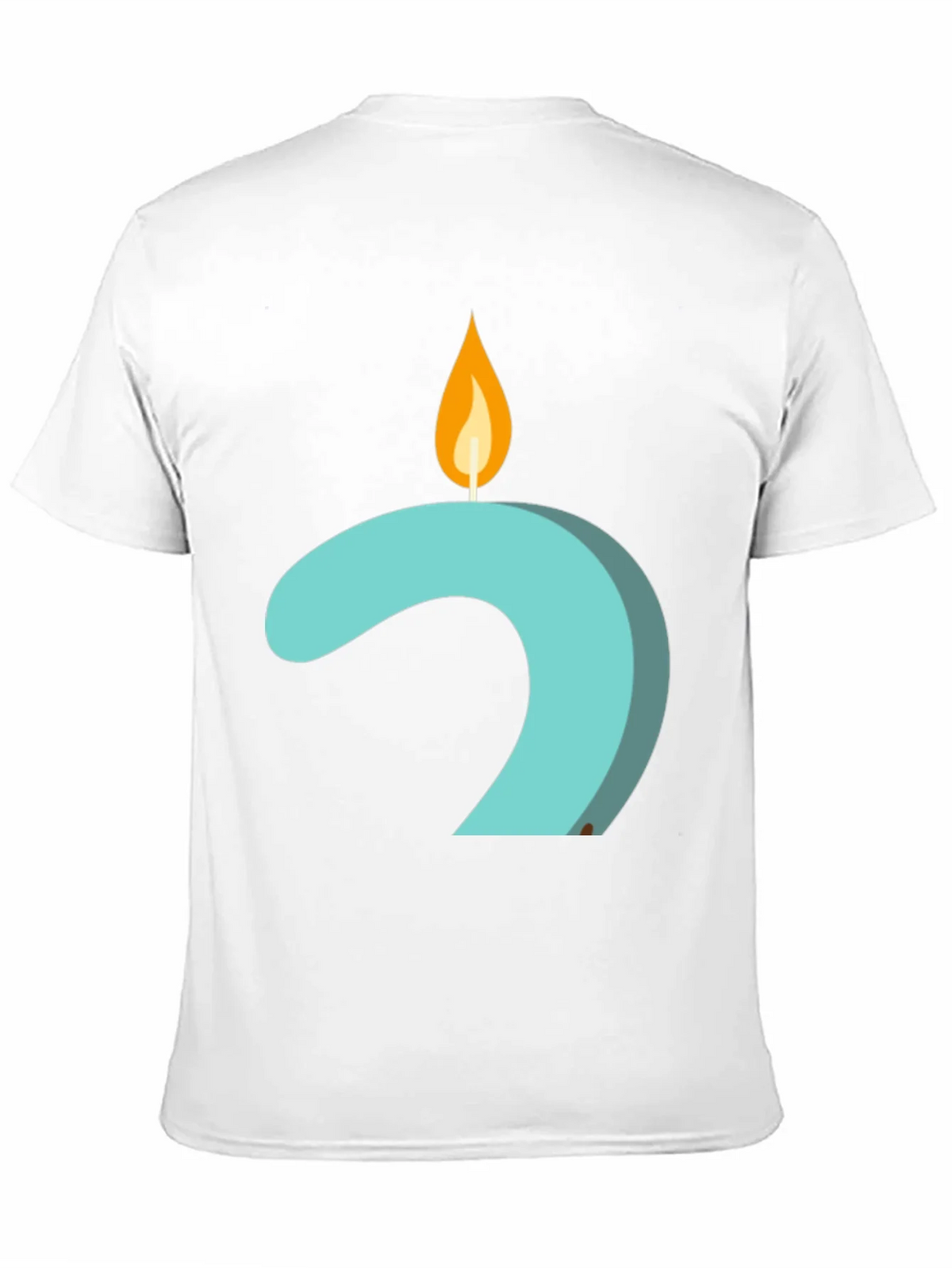 Candle Number 2 Graphic Tee - Black product image 2