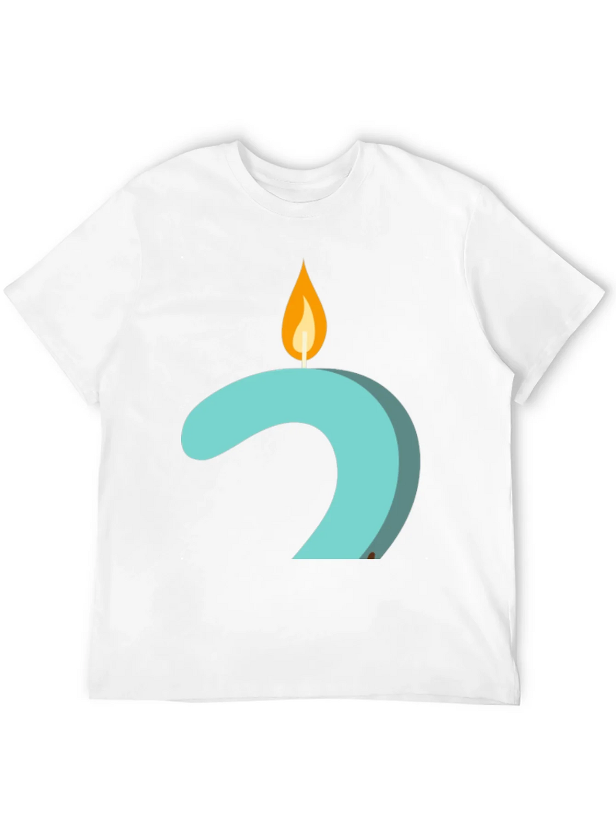 Candle Number 2 Graphic Tee - Black product image 3