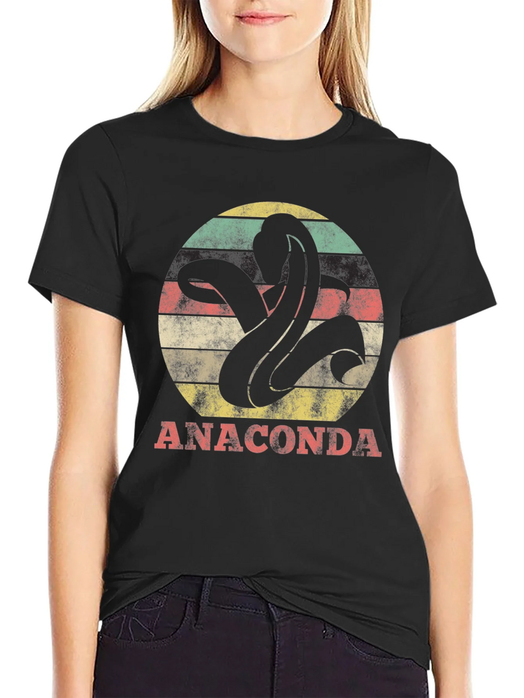 Anaconda Snake Graphic Tee - Retro Style product image 5