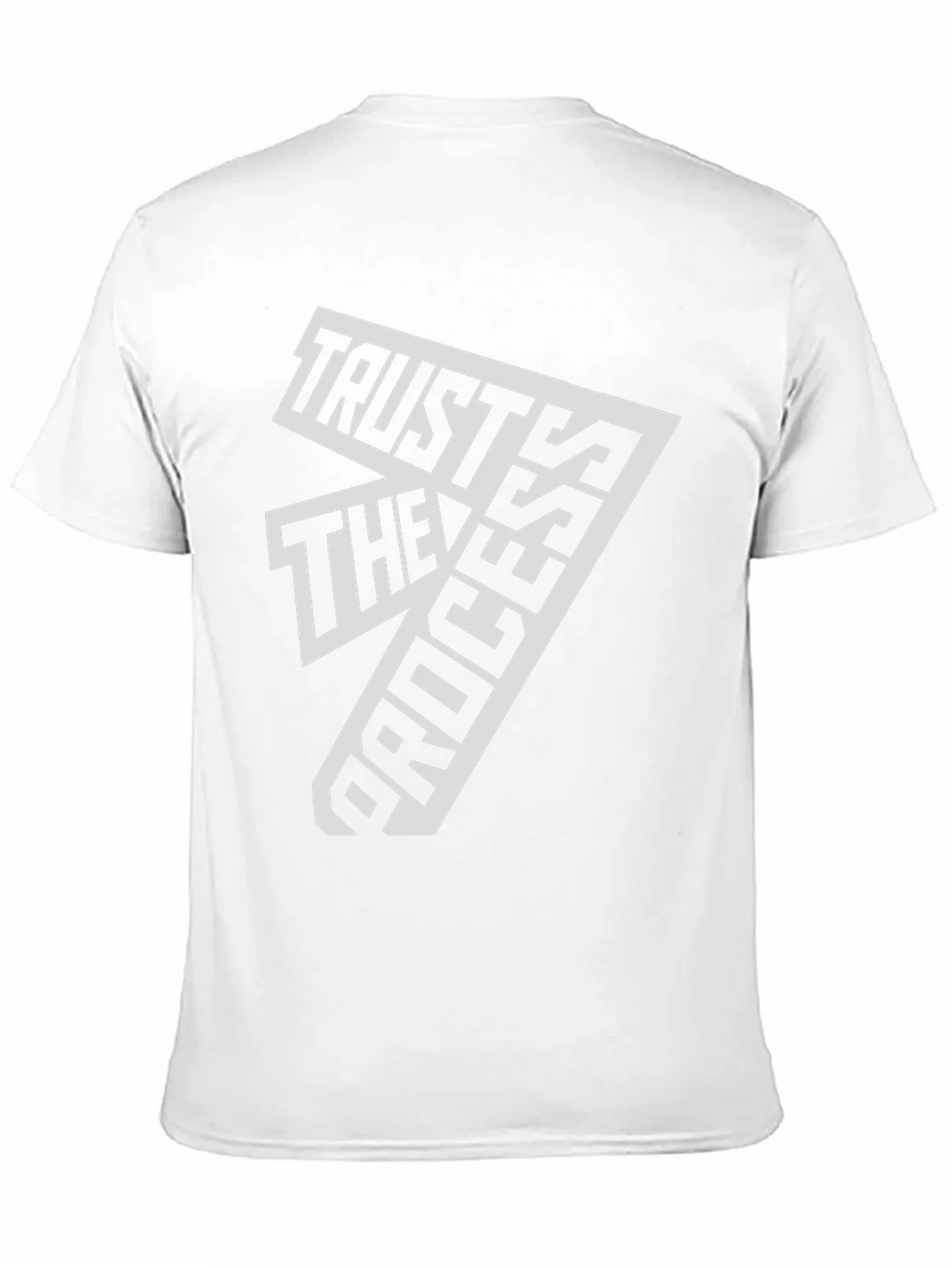 Trust The Process Black Graphic Tee product image 2
