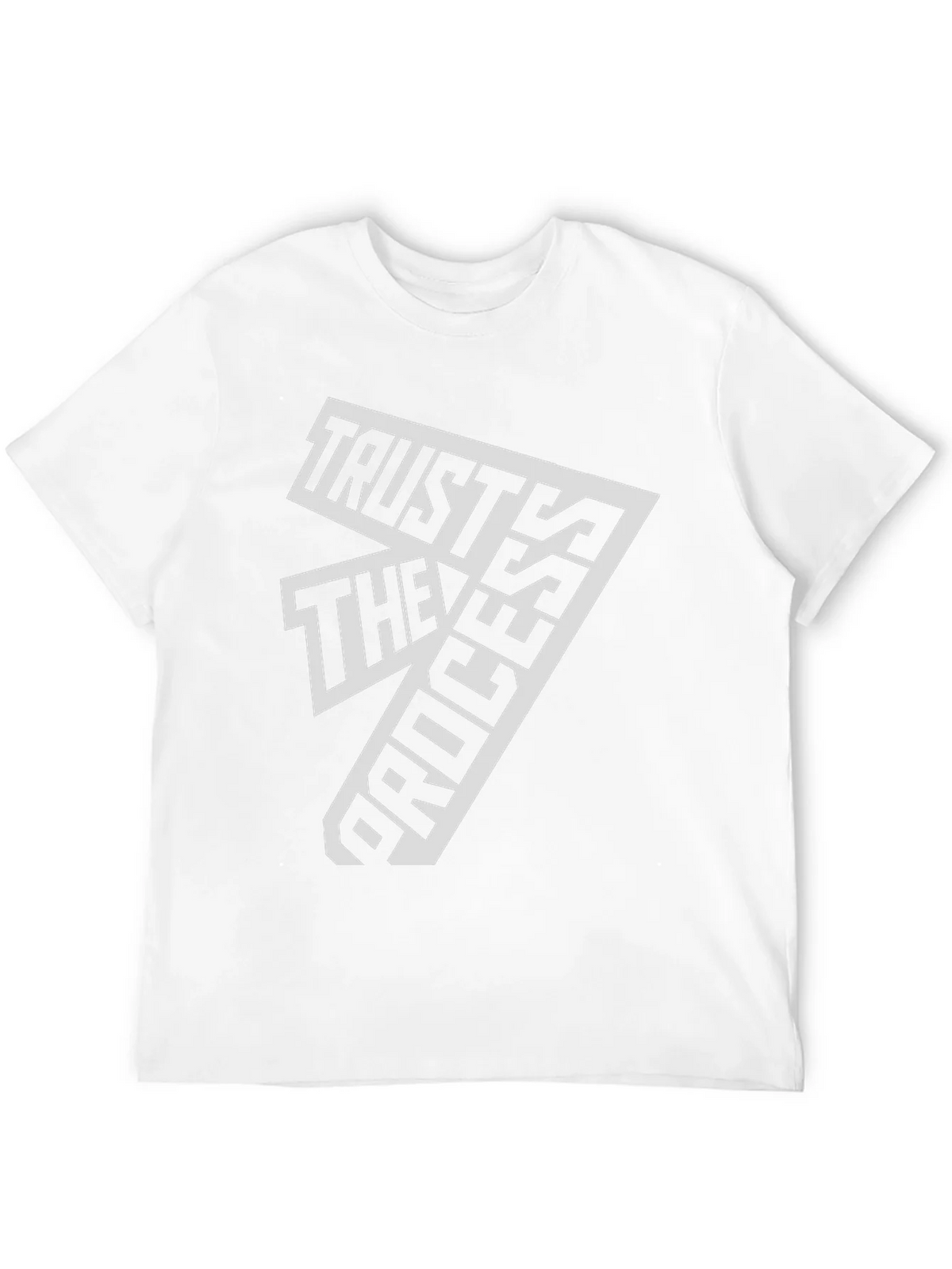 Trust The Process Black Graphic Tee product image 3